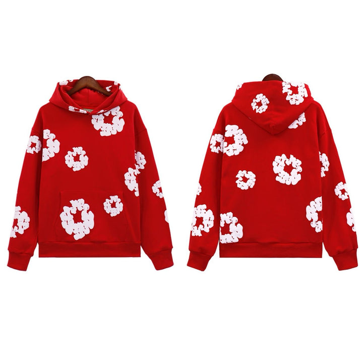 Denim Tears Red Hoodie