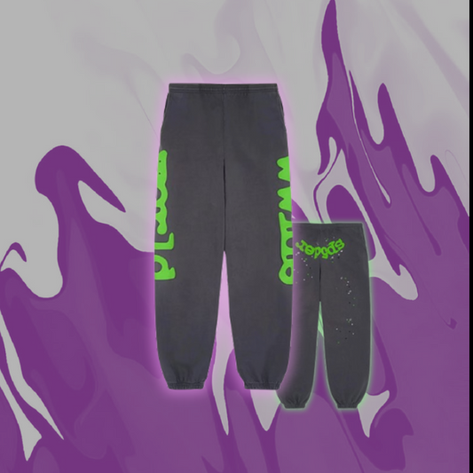 Sp5der beluga sweatpants