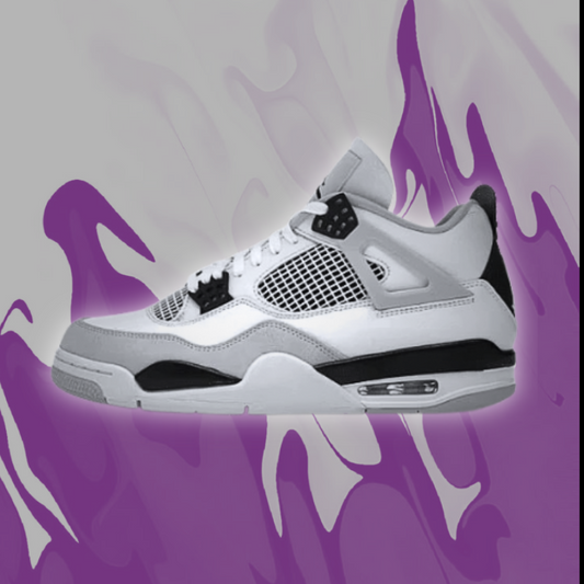 Jordan 4's Military Black