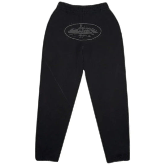 Corteiz Triple Black Sweatpants