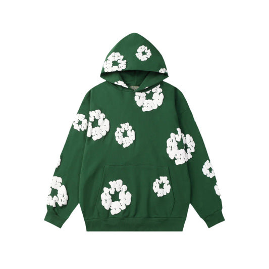 Denim Tears Green Hoodie