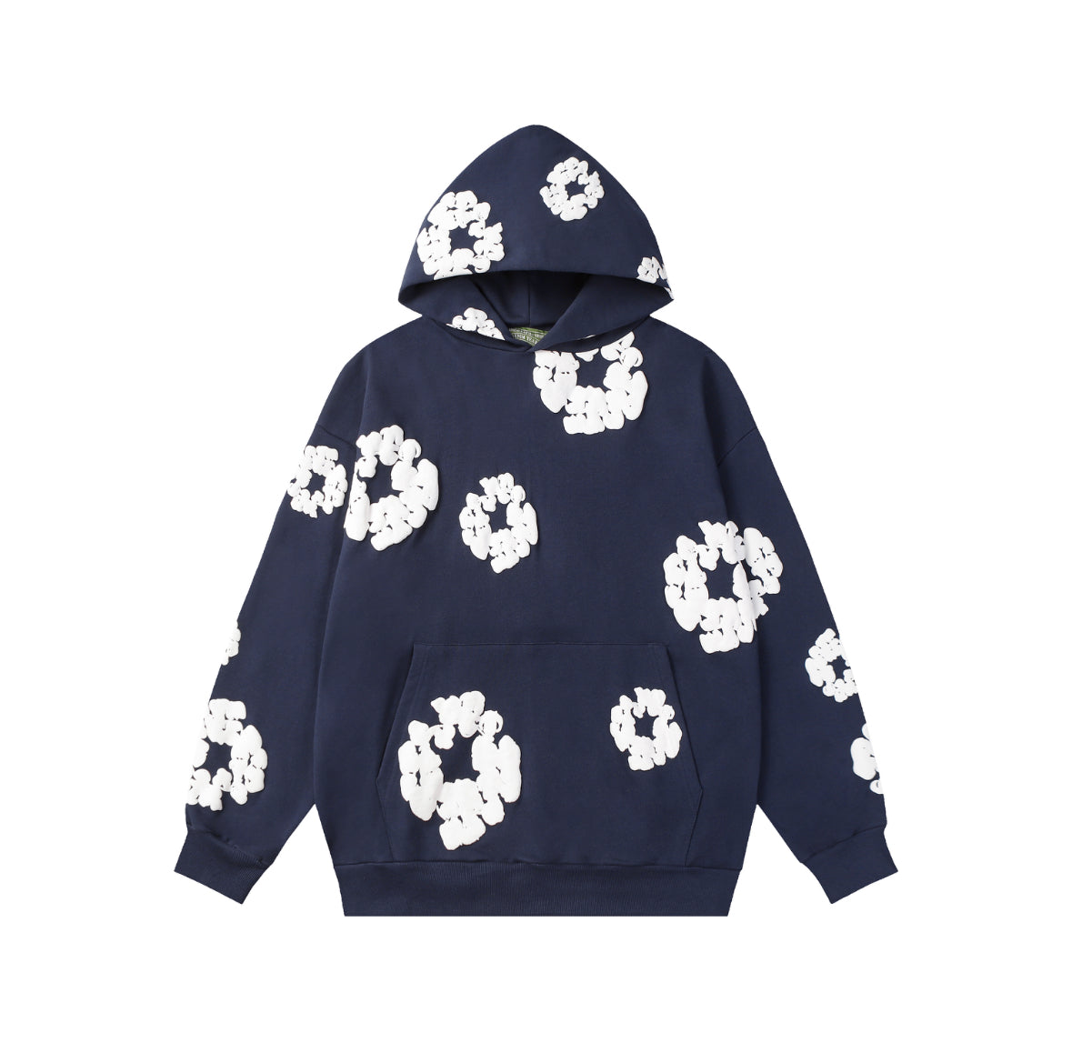 Denim Tears Navy Blue Hoodie