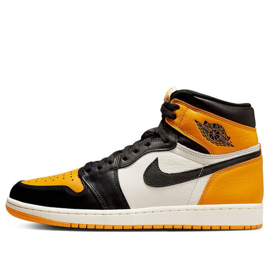 Air Jordan 1 Retro High OG 'Yellow Toe White'