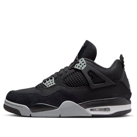 Air Jordan 4 Retro "Black Canvas"