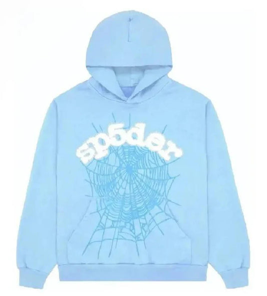 Sp5der Hoodie (Light Blue)