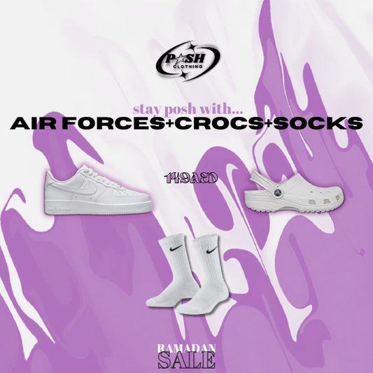 PoshKickz Combo Deal (ALL WHITE)