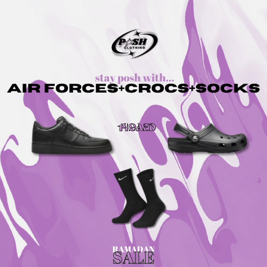 PoshKickz Combo Deal (ALL BLACK)