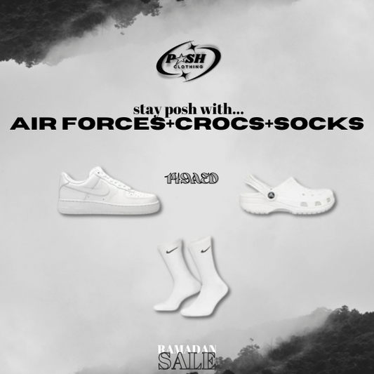 PoshKickz Combo Deal (ALL WHITE)