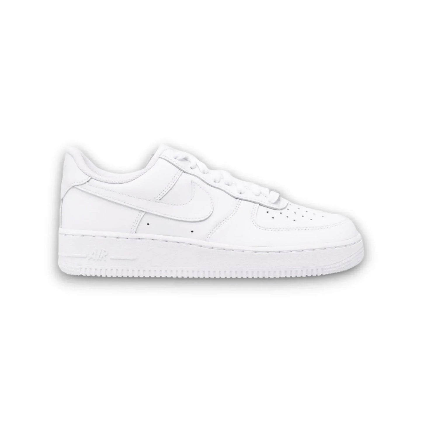 White Nike Air Force 1's